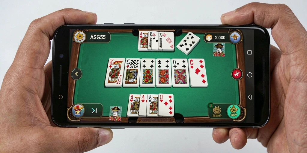 Tampilan gameplay seru dari ASG55 dengan grafis menarik.