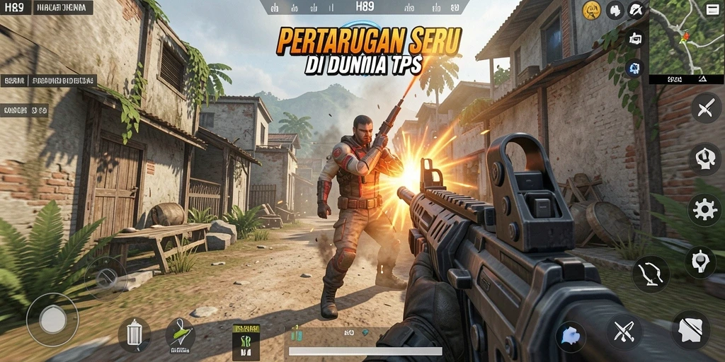Tampilan seru gameplay aksi di H89 dengan grafis menawan.