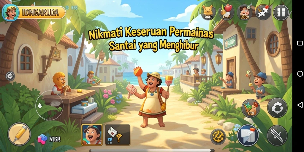 Tampilan menarik dari gameplay IDNGARUDA yang menghibur.