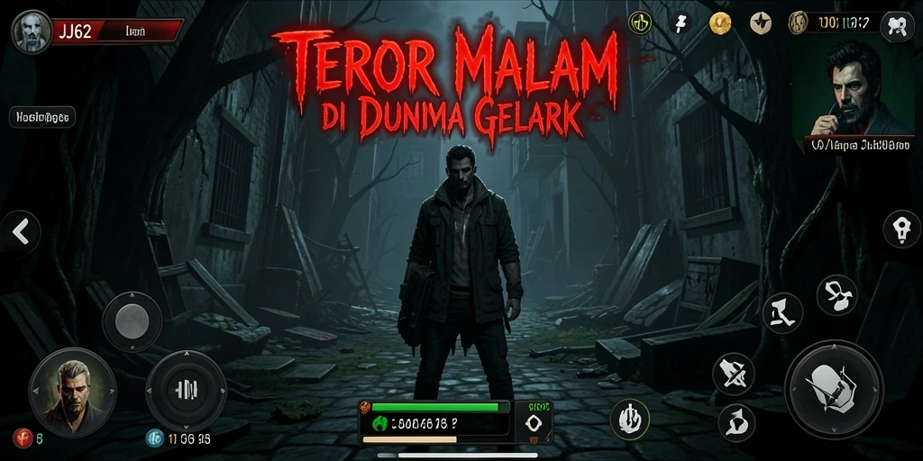 Tangkapan layar menampilkan gameplay mencekam dari JJ62.