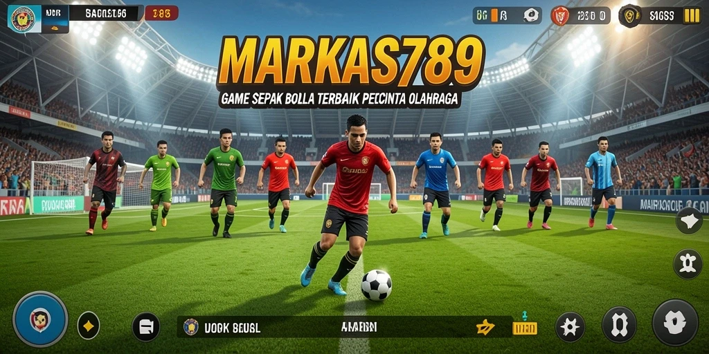 Tampilan gameplay yang menarik dan realistis dari MARKAS789.