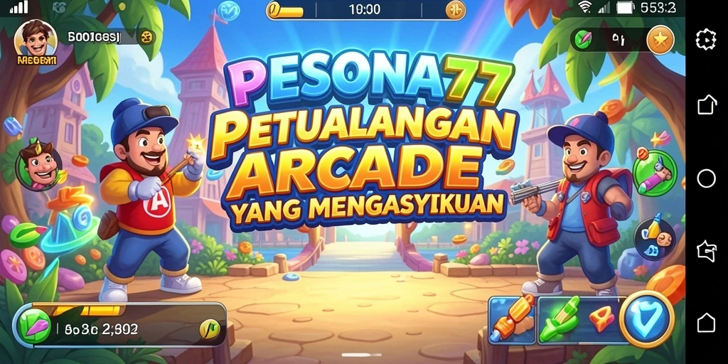 Screenshot PESONA77 menampilkan gameplay penuh aksi.