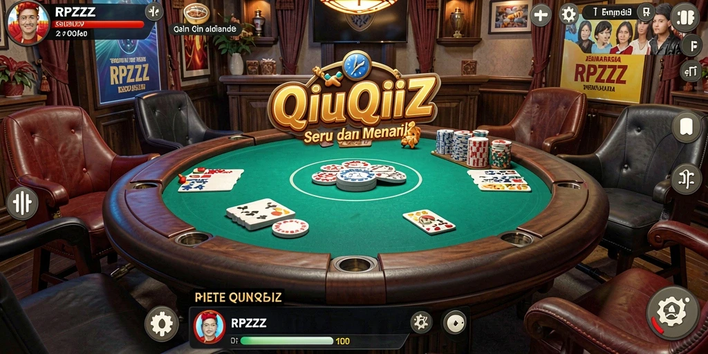 Gameplay seru QiuQiu dalam RPZZZ yang penuh warna.