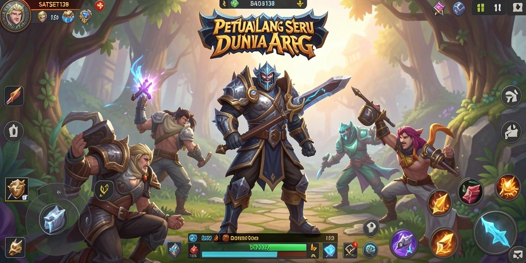 Tampilan screenshot SATSET138 dengan aksi pertarungan yang seru dan grafis menawan.