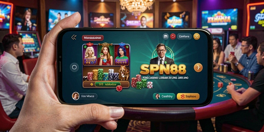 Tampilan gameplay SPN88 yang mendebarkan dan interaktif.