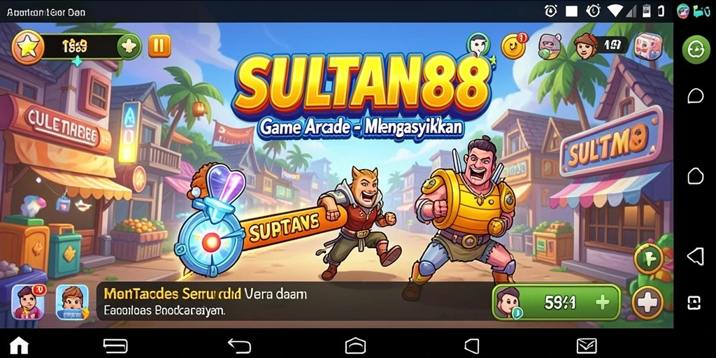 Tampilan gameplay seru dari SULTAN88 yang menantang dan menghibur.