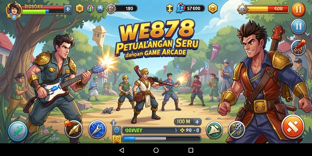 Tampilan menarik dari gameplay WE878 yang menantang dan seru.
